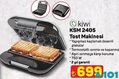 KİWİ KSM 2405 TOST MAKİNESİ